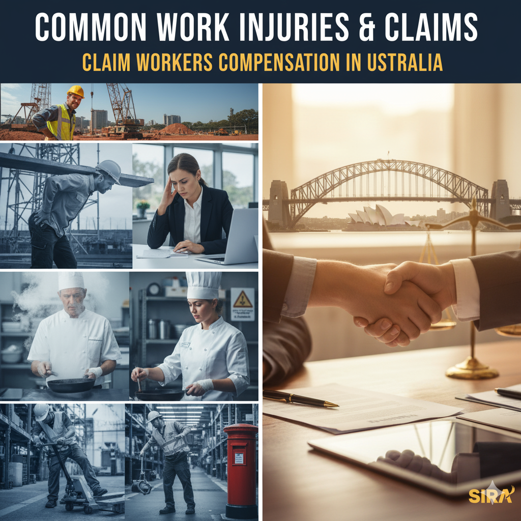 Workers compensation guide image for common work accident in NSW Workers compensation guide image for common work accident in NSW